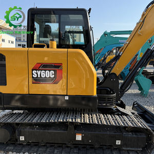 รถขุด Sany รุ่น SY60C มือสอง ราคาถูก รถขุดไฮดรอลิกแบบตีนตะขาบ ผลิตในจีน กำลังลดราคา - Product Image 3