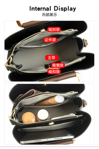 Luxury Designer Fashion Luxury PU Leather Crossbody Handbags Women Ladies Shoulder <b>Bags</b> - Product Image 6