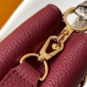 Guangzhou Lujia Damen 2025 Neue Modische Elegante Handtasche aus Echtem Leder mit <span class=keywords><strong>Python</strong></span>-Haut-Dekoration und Zwei Trageriemen als Umhängetasche - Product Image 4