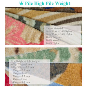 Tapis de prière musulman classique mural <span class=keywords><strong>en</strong></span> rouleau, prix d'usine, <span class=keywords><strong>en</strong></span> fil PP, fabriqué à la machine pour hôtels et mosquées - Product Image 4