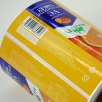 Étiquettes de compléments alimentaires certifiées durables et écologiques, autocollants imperméables en gros pour comprimés effervescents VC pour pharmacies