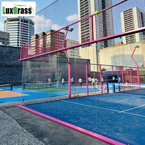 Pista <span class=keywords><strong>de</strong></span> Pádel Panorámica Rosa al Aire Libre, Punto <span class=keywords><strong>de</strong></span> Referencia para Celebridades <span class=keywords><strong>de</strong></span> Internet Argentinas - Product Image 1