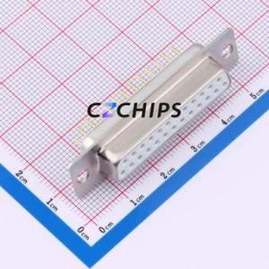 X0225FC2W1 D-Sub/VGA Connector Through hole Component (THT) Connector Standard D-Sub Female 25P Through Hole - Product Image 1