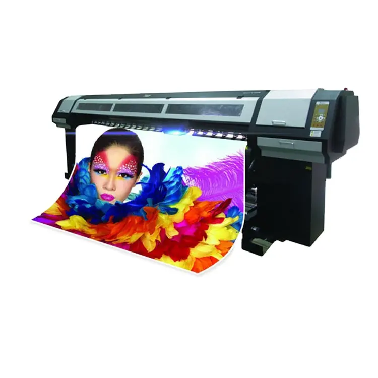 Großhandel digital 3,2 m uv rolle zu rolle inkjet drucker mit LED für tapete