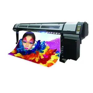 3.2M 4 Kleur Canvas Olieverf Vinyl Sticker Flex Banner Eco Solvent Printer Voor Dx5 Xp600 Drukmachine