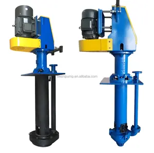 sump pump centrifugal water industrial waste sand pumps aggregate mine tailings Vertical Slurry Pump sand barge