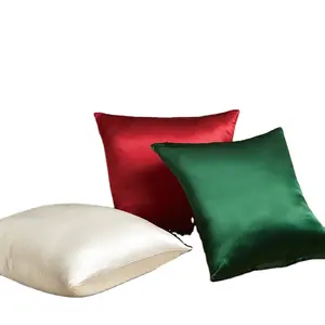 卸売100% 純粋な桑シルククッション枕ケース枕カバー