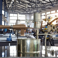Pompe à piston pneumatique à 2 billes en acier inoxydable YONJIA 10:1, à base d'eau, à base de solvant, à haute teneur en solides,
