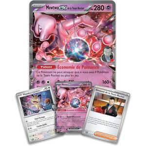 Team Rocket's para Pokémon Mewtwo-EX Colección ITA Hecho de Papel - Product Image 2