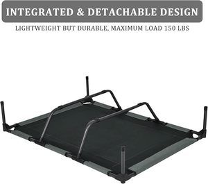 Beste Keuze Upgrade Stijlvolle Comfortabele Verhoogde Huisdierenbed Met Afneembare Hoes Voor Kleine Dieren En Harige Vrienden - Product Image 2