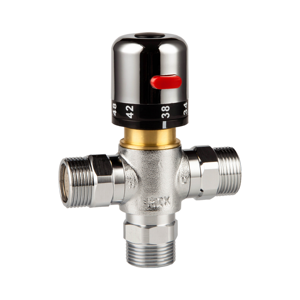 Válvula de Control Termostática Manual DN25M-2 de 1 Pulgada del Fabricante Indio, Válvula Mezcladora Termostática de Agua - Product Image 1