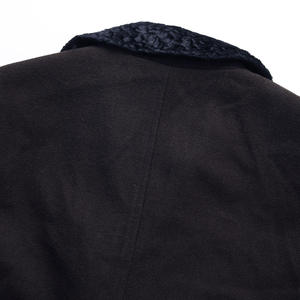 Fabbrica cinese all'ingrosso di alta qualità cappotto in lana con collo di pelliccia da uomo a doppio petto <span class=keywords><strong>Trench</strong></span> da uomo - Product Image 6