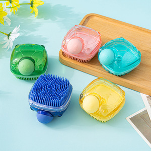 Convenient Silicone Cleaning <b>Pet</b> <b>Brush</b> Large Volume Easily Use <b>Pet</b> Body Hair <b>Brush</b> - Product Image 1
