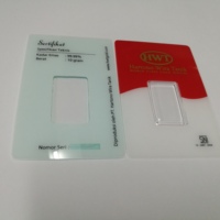 Tarjetas de Análisis Personalizadas al por Mayor para Barras de Oro de 1g, 5g y 10g, PVC de Alta Claridad, Seguras para Archivo, Ideales para Colecciones Numismáticas