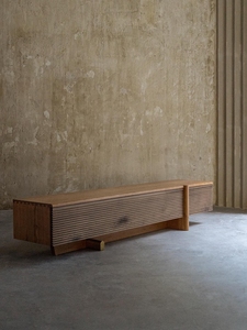 ตู้วางทีวีไม้เนื้อแข็งไม้วอลนัทสีดำ ผลิตในจีน พร้อมจัดส่ง รวมค่าบรรจุภัณฑ์ทางไปรษณีย์ - Product Image 4