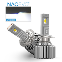 Phare de voiture à haute puissance, Kit de lampes Canbus fara, H4 H11 H1 H15 360 9005 H7, 2 pièces, 9006, 12V