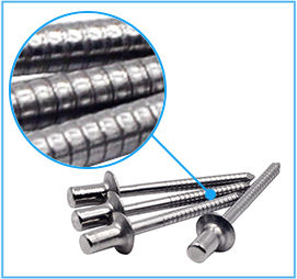 Pemasok Pabrik Semua Jenis Rivet Buta Tipe Terbuka dari Baja Tahan Karat dengan Desain Kepala Kubah untuk Lembaran Tebal Standar DIN untuk Penggunaan Konstruksi - Product Image 5