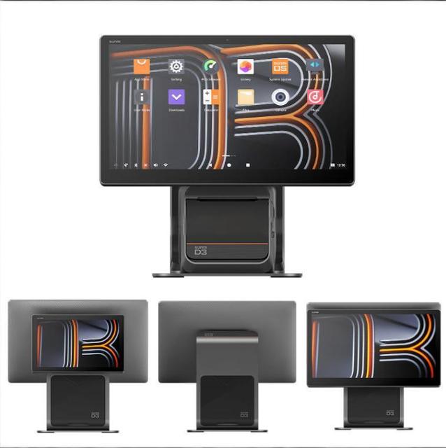 New SUNMI D3 Desktop 15.6" FHD Touch Screen Custom LOGO 80mm Built-in Printer Android 14 NFC Reader Pos Terminal