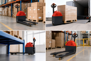 1.5 Ton Walkie Electric Pallet Jack Battery Powered Warehouse Pallet Truck for <b>Material</b> <b>Handling</b> - Product Image 6