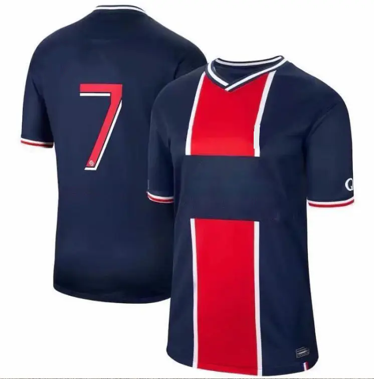 20-21 Retro Klasik Sepak Bola Jersey Paris Kaos Sepak Bola