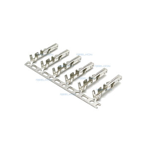 5556 Tycoアンプソケット男性女性自動車ワイヤーハーネスコネクタ端子真鍮コネクタ圧着端子 - Product Image 2