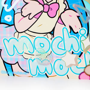 Personnalisé Premium Anime Holofoil Art Print Papier Affiche Feuille Holographique <span class=keywords><strong>Manga</strong></span> Prints Illustration Japonaise Décoration Murale Affiches - Product Image 4