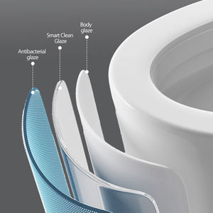 Inodoro suspendido contemporáneo con <span class=keywords><strong>cisterna</strong></span> oculta, diseño <span class=keywords><strong>de</strong></span> asiento sin borde, inodoro WC que ahorra espacio - Product Image 4