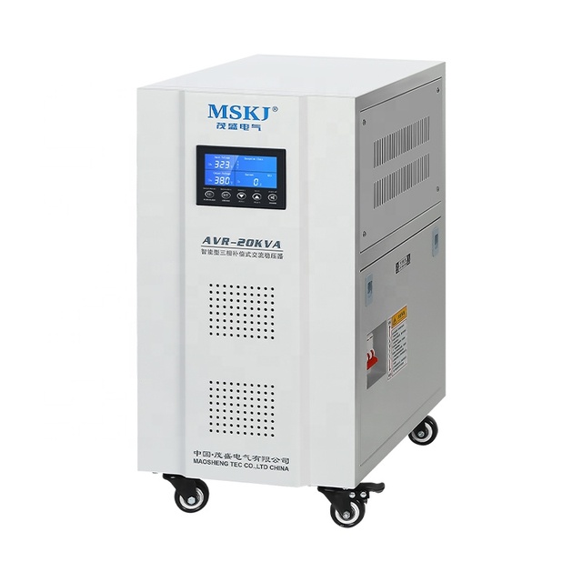 Three-Phase 380V Servo Motor Automatic Voltage Regulator (AVR), 10KVA, 20kW/30kW/50kW/100kW
