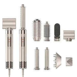 Herramienta de estilismo de alta velocidad conveniente Multi Styler secador de pelo portátil peine rizador automático con concentrador para uso doméstico y al aire libre - Product Image 4