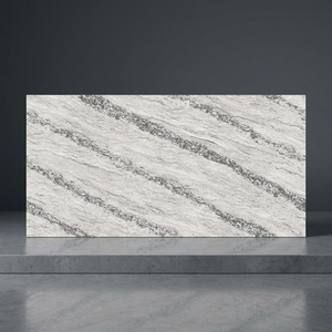 Ama-zon White Double Charge Vitrified Porcelain Tiles Modern Marble Look for Residential Commercial Floors - Product Image 3