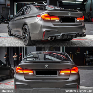 For 5 Series G30 G38&M5 F90 M4 Style Carbon Fiber <b>Rear</b> <b>Spoiler</b> Trunk Wing 2016-2023 - Product Image 6