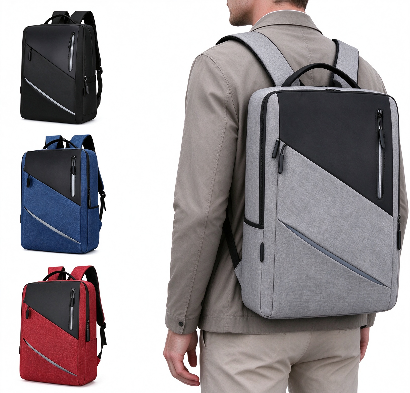 Multi Functional Water Resistant Laptop Backpack