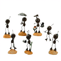 Statuette en résine de coccinelle du monde féerique de Fairy Tail, décoration créative pour la remise de diplômes, les mariages, la salle, le bureau, le jardin extérieur