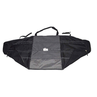 Sac de snowboard/ski personnalisé en nylon sport haute densité 600D entièrement rembourré, résistant à l'eau, fermeture à boucle et crochet, bandoulière