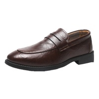 Chaussures en cuir véritable pour hommes 2025 – Nouveaux mocassins décontractés à semelle souple, respirants, imperméables et antidérapants