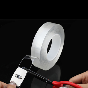 Cinta adhesiva Nano de doble cara de 1mm x 2cm x 1m, cinta de espuma extraíble de Gel acrílico para cubrir debajo de la puerta - Product Image 2