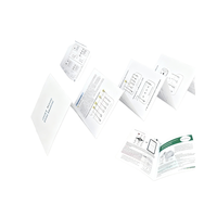 Service de brochure personnalisée en papier recyclé écologique avec impression numérique et reliure pliée