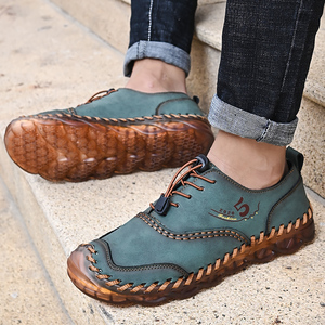 Zapatos Casuales para Hombre Mocasines Clásicos Originales de Cuero sin Cordones Planos para Hombre - Product Image 4