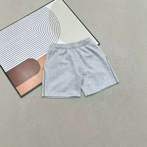 Shorts de sport décontractés pour hommes NOCTA Été 2026, en maille côtelée tricotée au crochet, en polyester, tissu sain, style urbain, avec cordon de serrage - Product Image 3