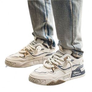 Chaussures de course pour hommes JiuZhou 2025 avec amorti, semelle extérieure en caoutchouc anti-odeur, motif doodle pour styles sportifs décontractés toutes saisons - Product Image 6