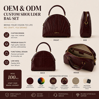 Maßgefertigte OEM ODM Blaue Muschelförmige Damen-Handtasche mit Obergriff Glänzende Geprägte PU-Leder Handtasche Elegante Party-Schultertasche