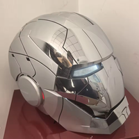 Casco Inteligente con Control por Voz, Control Remoto, Máscara Realista, Disfraz Creativo de Halloween, Dispositivo Inteligente Portátil, Regalo