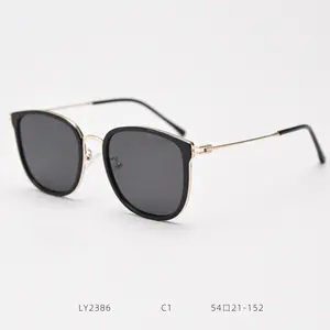 New Metal Men Sunglasses Brand Designer Sun Glasses Vintage Women Female Classic Driving Eyewear Uv400 2024