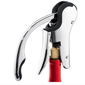 Tire-bouchon professionnel en acier inoxydable pour sommelier, coupe-capsule robuste - Product Image 2