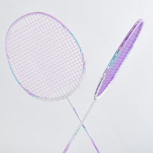 Raquette de <span class=keywords><strong>badminton</strong></span> en fibre de carbone légère de bonne qualité <span class=keywords><strong>Kawasaki</strong></span> Haute modularité Flexible 5U Raquette de <span class=keywords><strong>badminton</strong></span> - Product Image 4