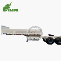 Remorque à plateforme ouverte Superlink à double essieu de 20 pieds avec parois latérales pour camion