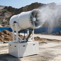 Canon à brouillard de sécurité sécurisé de 30 m avec capacité de commande à distance pour le refroidissement du périmètre de grandes installations