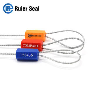 Rec001 lục giác Cáp con dấu an ninh con dấu cho xe tải số xe tải an ninh con dấu dây - Product Image 1