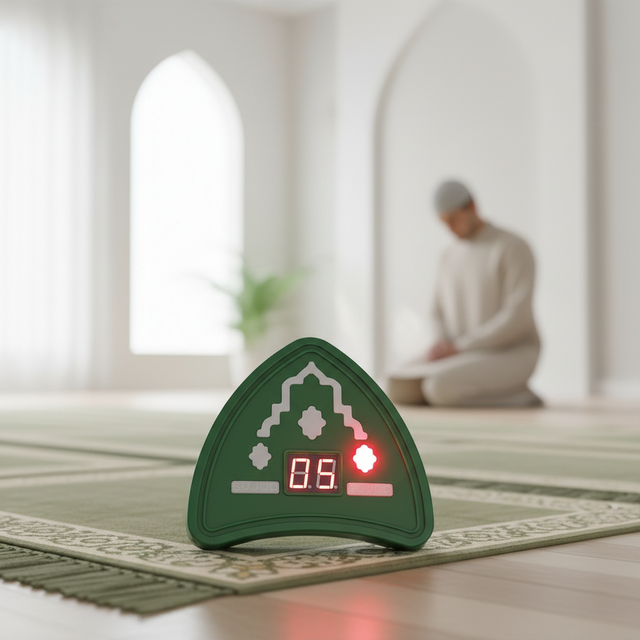Muslim Digital Prayer Counter with Comfortable Grip Digital Islamic Tasbih Counter with LED Display Smart Tasbih Counter for Kid