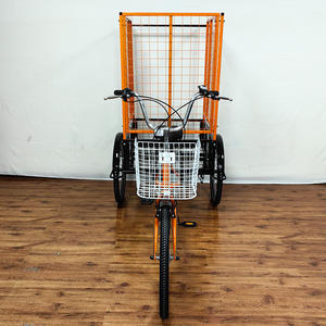 Venta Directa de Fábrica Oferta Especial <span class=keywords><strong>Triciclo</strong></span> de Carga de 24 Pulgadas para Entrega Exprés de 3 Ruedas Cerrado con Chasis Robusto y Cabina Grande de Acero - Product Image 5